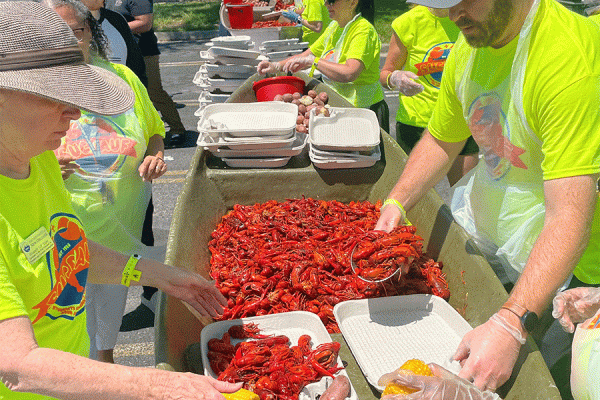 The University of New Orleans hosted SUCbAUF, the annual free crawfish boil for students, on Tuesday. This year marked the 37th anniversary of the on-campus event.