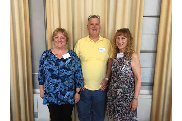 (from left) Kim Martin Long, dean of the College of Liberal Arts, Education and Human Development; Paul Bole, assistant professor of special education; and Linda Flynn-Wilson, professor of special education, participated in the symposium on disability and higher education in Innsbruck, Austria. 