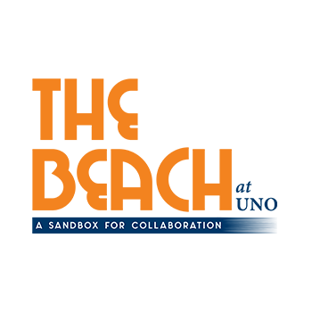 The Beach at UNO logo